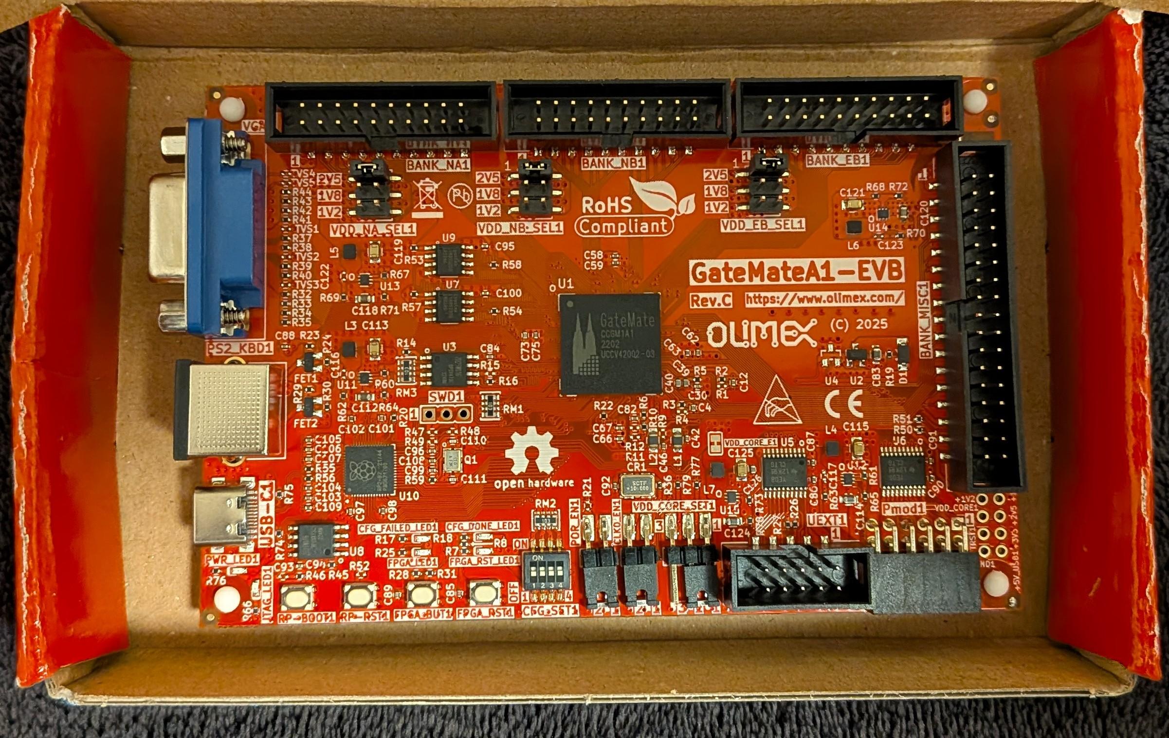 Olimex GateMateA1-EVB-2M